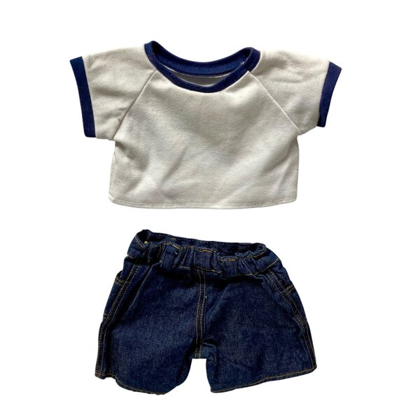 Build-A-Bear Workshop 2008 ALCS Champion Tampa Bay Rays Baseball Tee Outfit - Picture 4 of 6